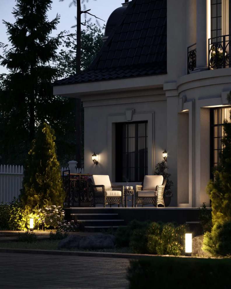 Обложка проекта: СОВРЕМЕННЫЙ ДОМ В КЛАССИЧЕСКОМ СТИЛЕ