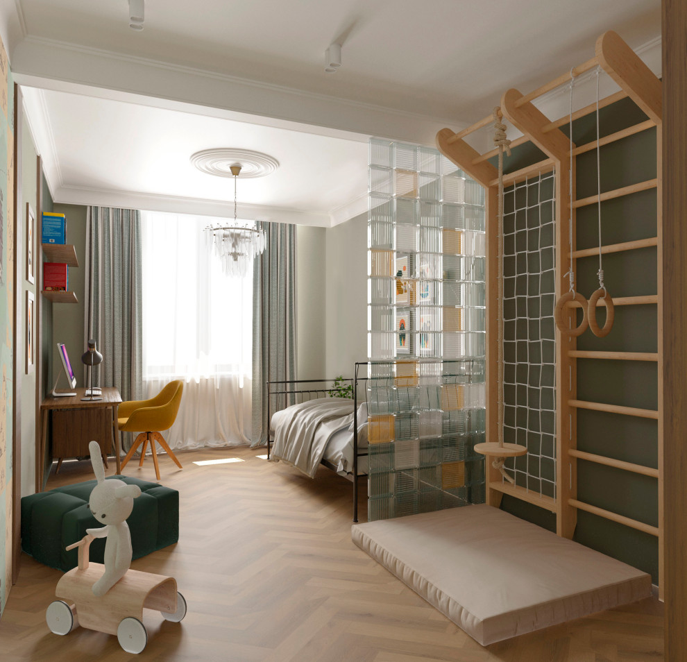 Историческая квартира в Москве, 157 м2