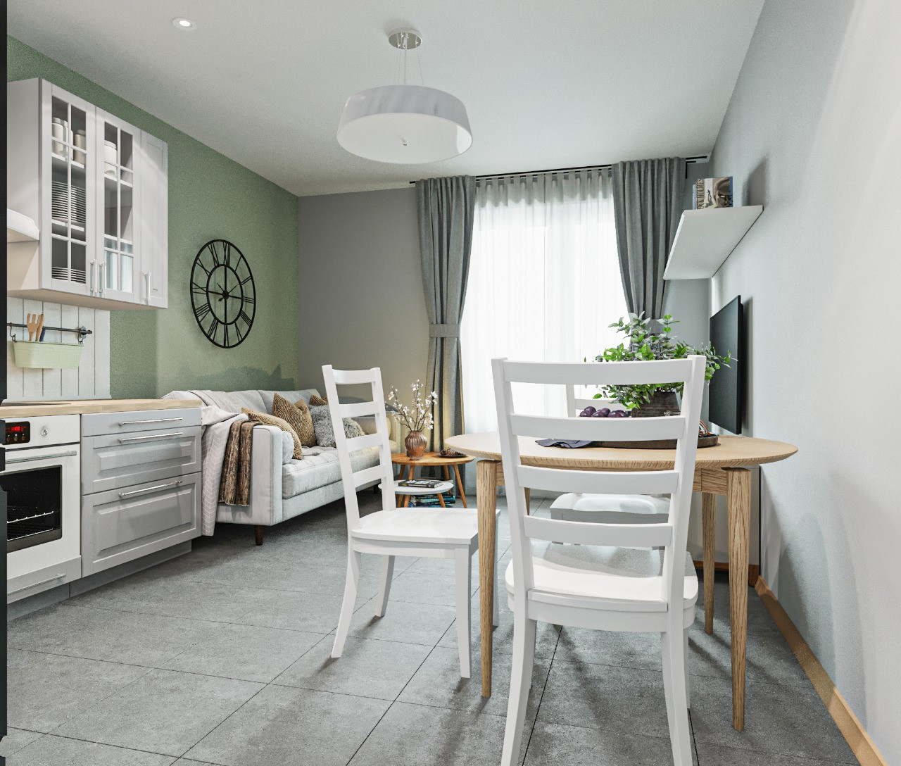 Дизайн проект входных зон и квартир с отделкой для компании "Лидер"