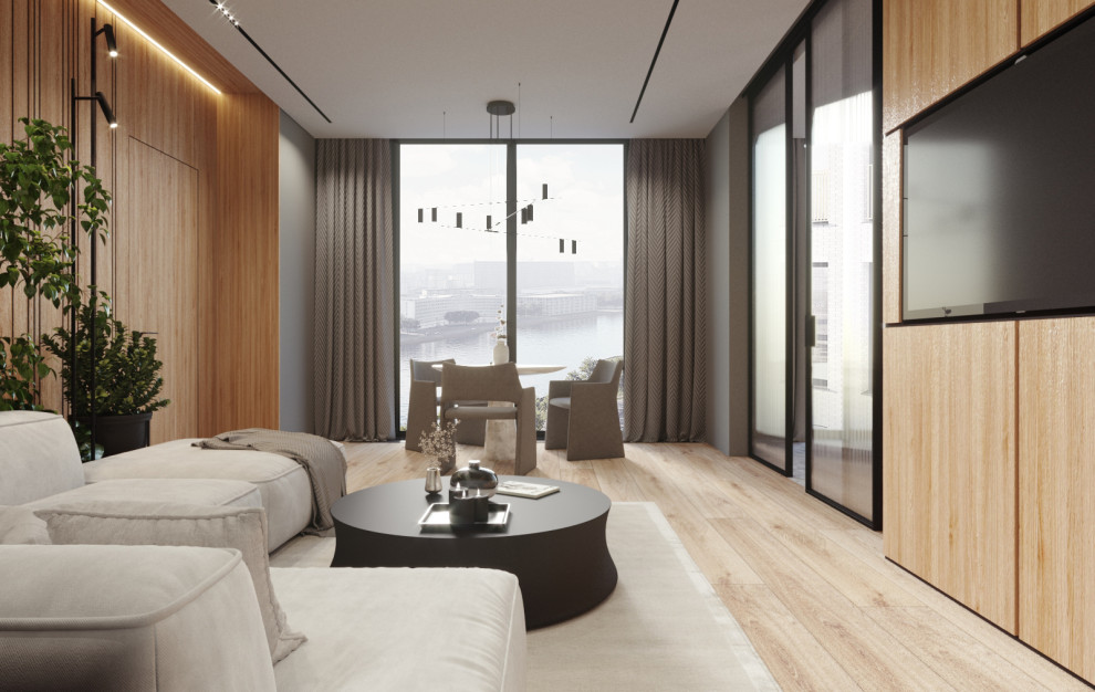 Функциональная двухкомнатная квартира