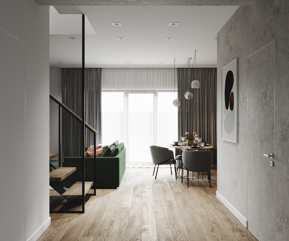 Cozy townhouse | 95 кв. м | Проект таунхауса в современном стиле