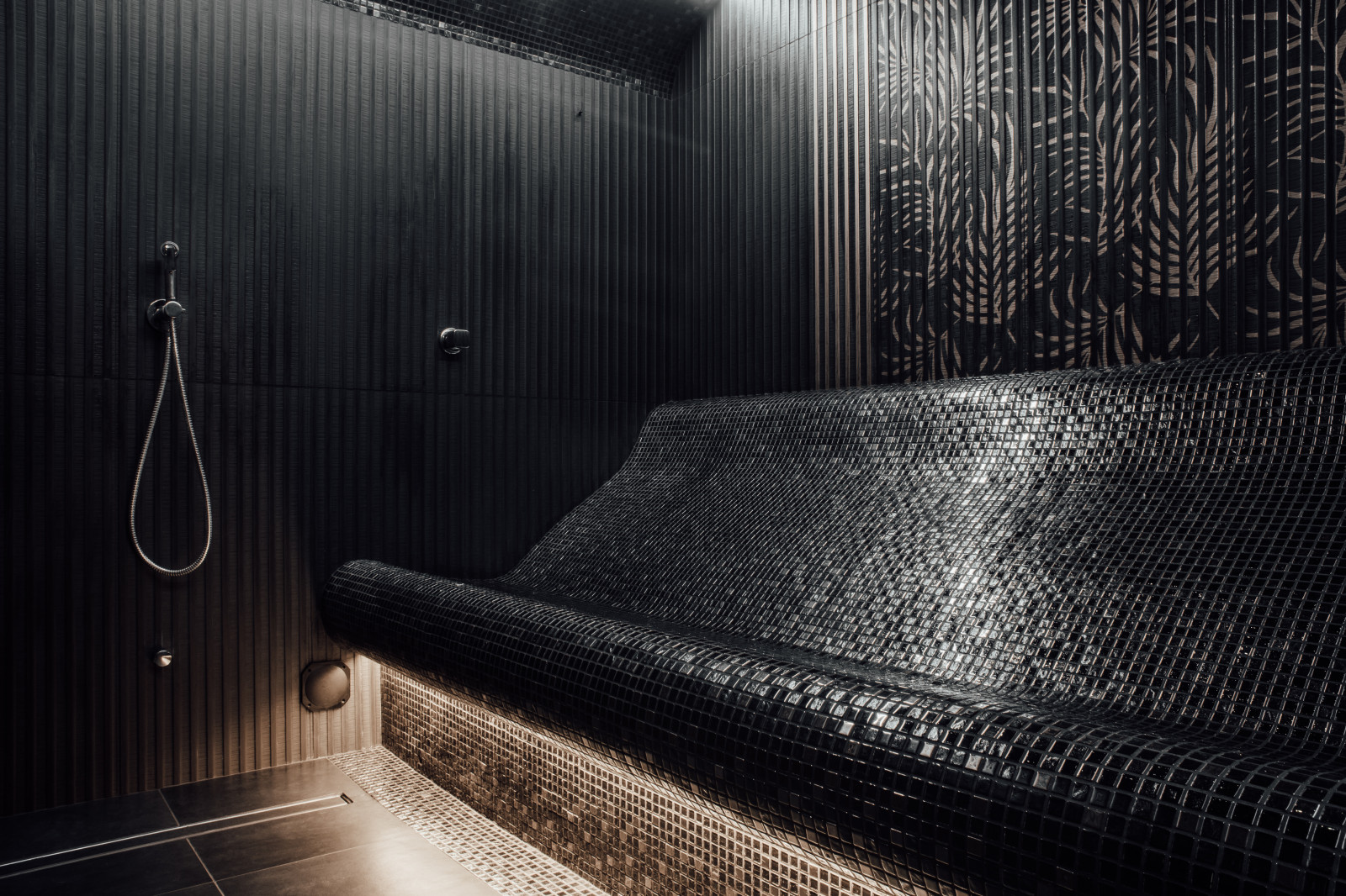 Дизайн хамама в загородном доме.