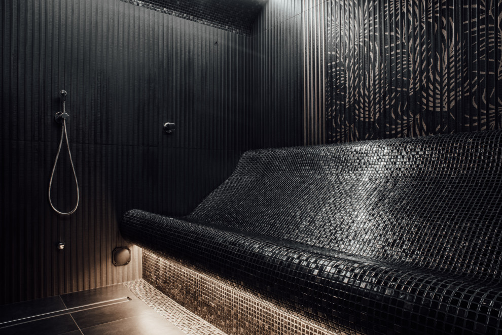 Дизайн хамама в загородном доме.