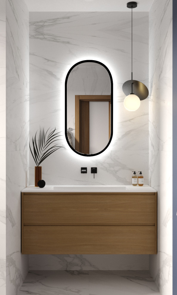 Обложка проекта: Дизайн проект ванной комнаты г.Котово