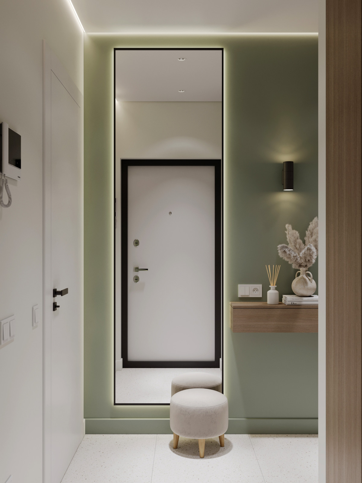 Обложка проекта: Трехкомнатная квартира в городе Дубна