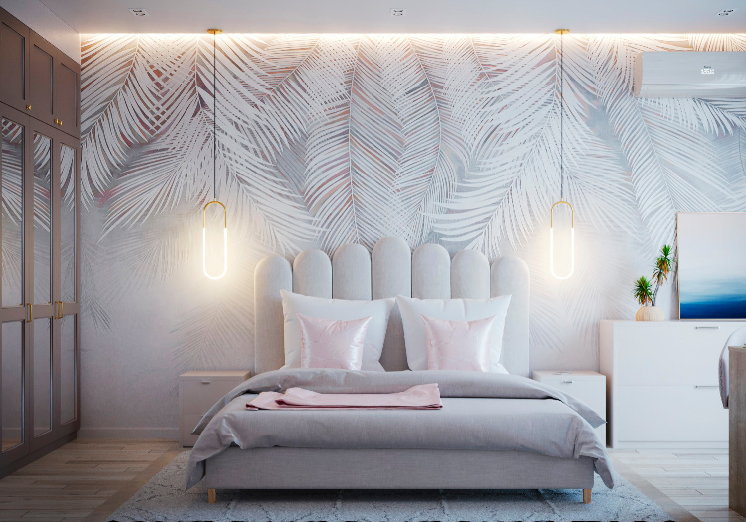 Обложка проекта: 2х Уровневая квартира 90м2 в г. Пионерском Детская спальная