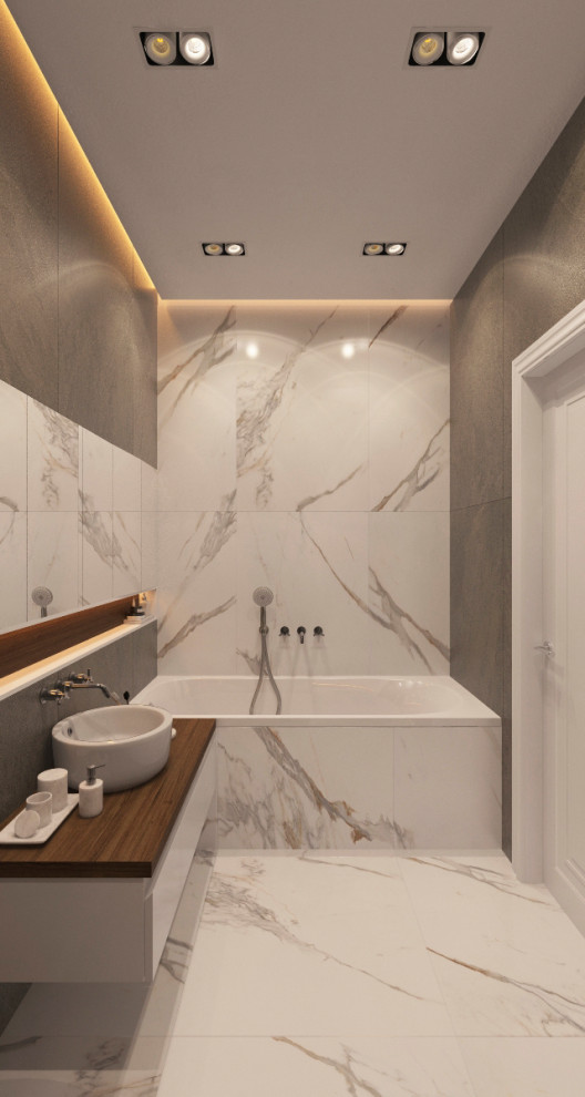 Дизайн-проект квартиры в современном стиле 90 м.кв г. Москва