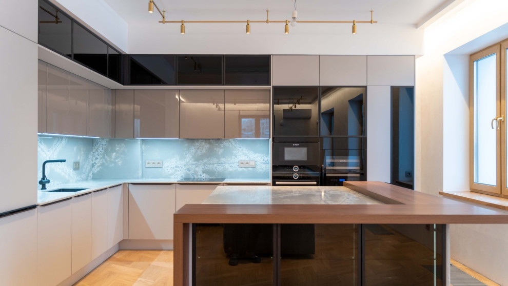 Обложка проекта: Дизайнерский ремонт элитной квартиры на Петроградке