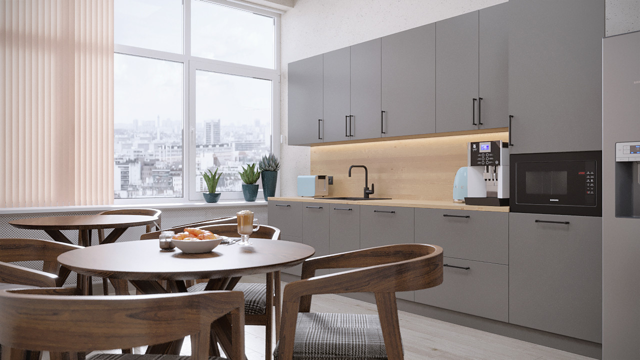 г.Москва, интерьер Офиса, м.Алексеевская