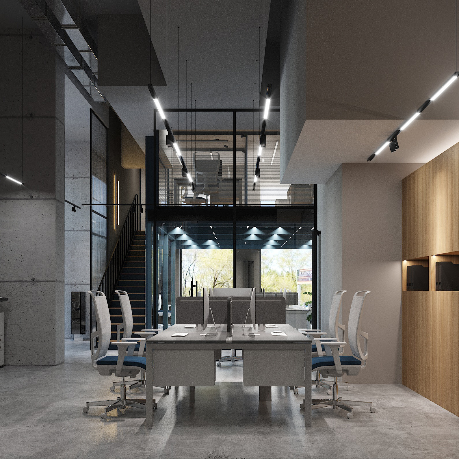 Обложка проекта: Офис Компании в Сити квартале "Инские холмы"