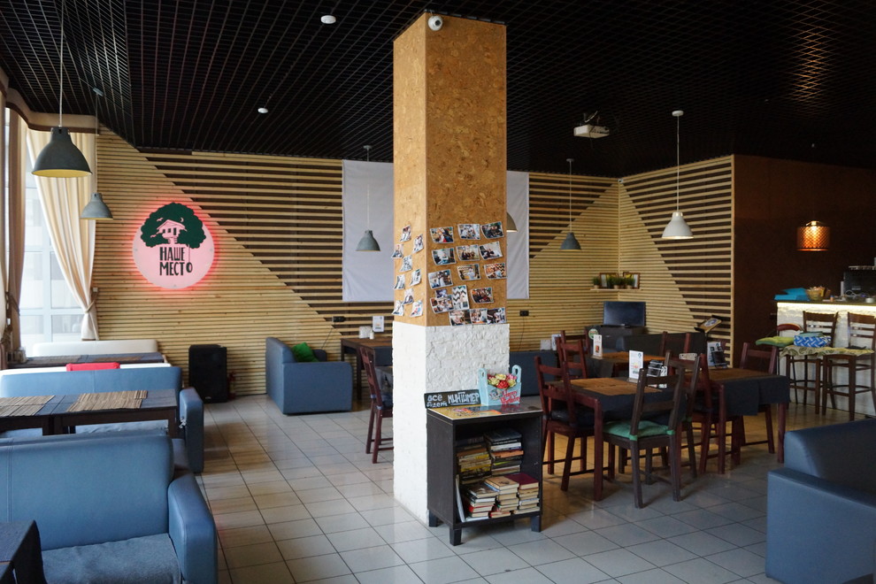 Ремонт помещения под кальянную "Наше Место"