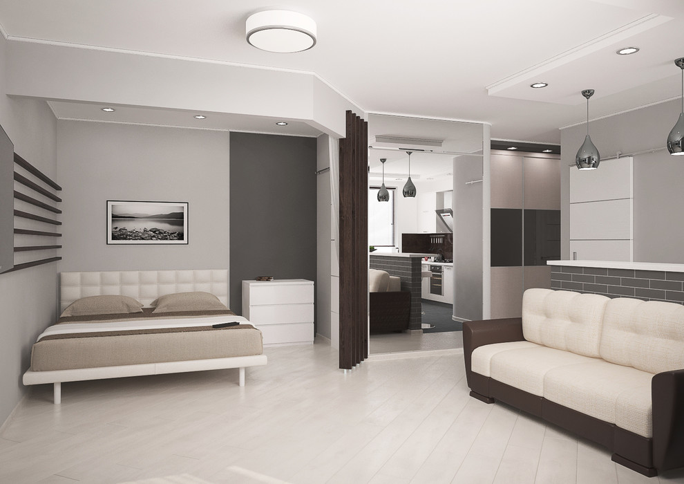 Квартира – студия для энергичного молодого парня.