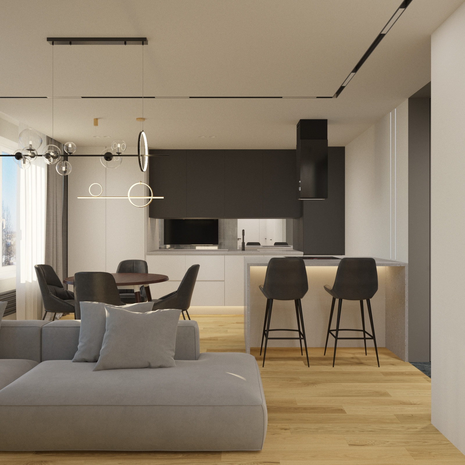 Квартира 3к в ЖК Ньютон