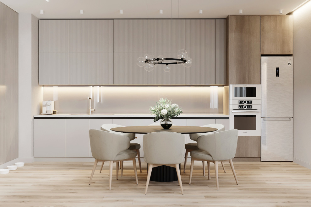 Minimalist apartment 120 m2