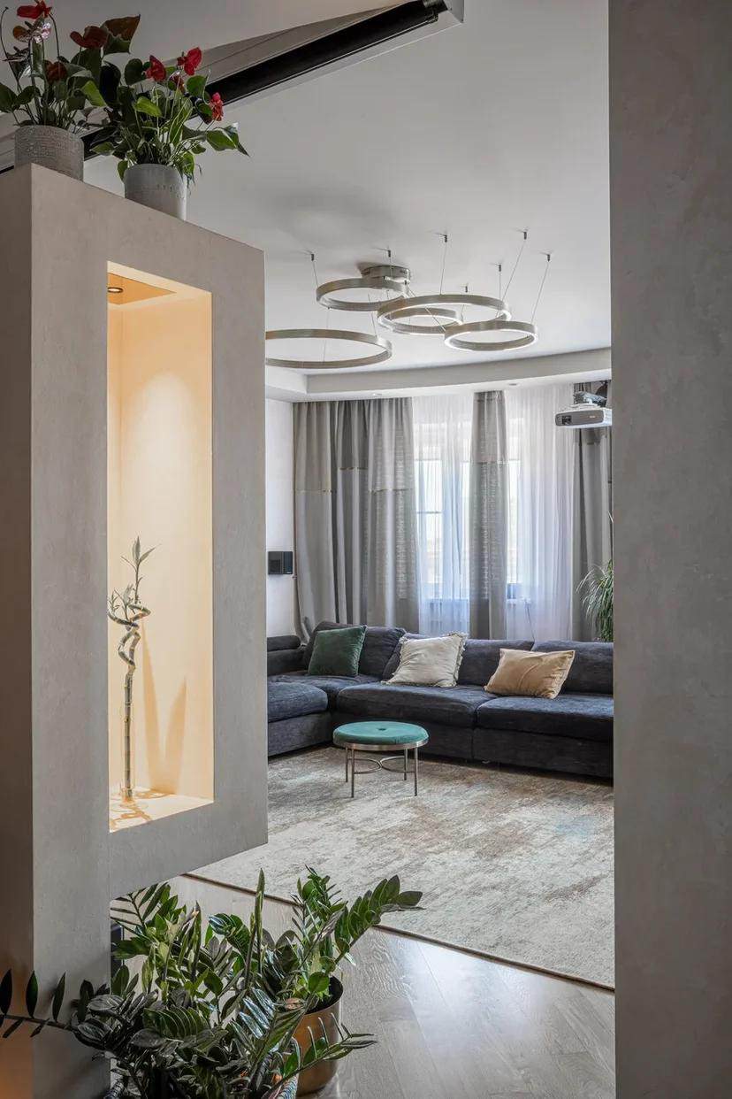 Обложка проекта: Квартира с просторной гостиной