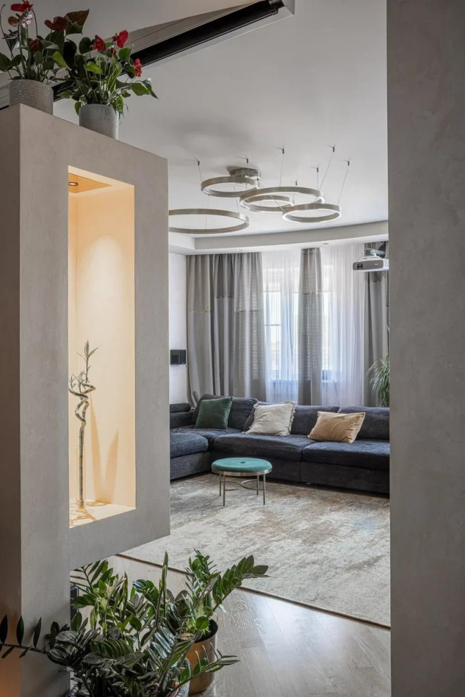 Обложка проекта: Квартира с просторной гостиной