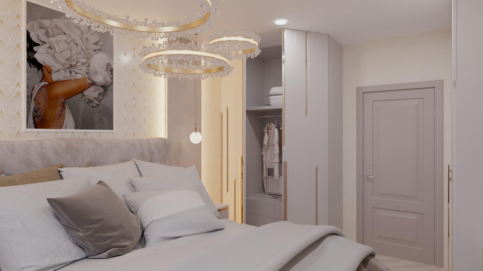 Современные спальни