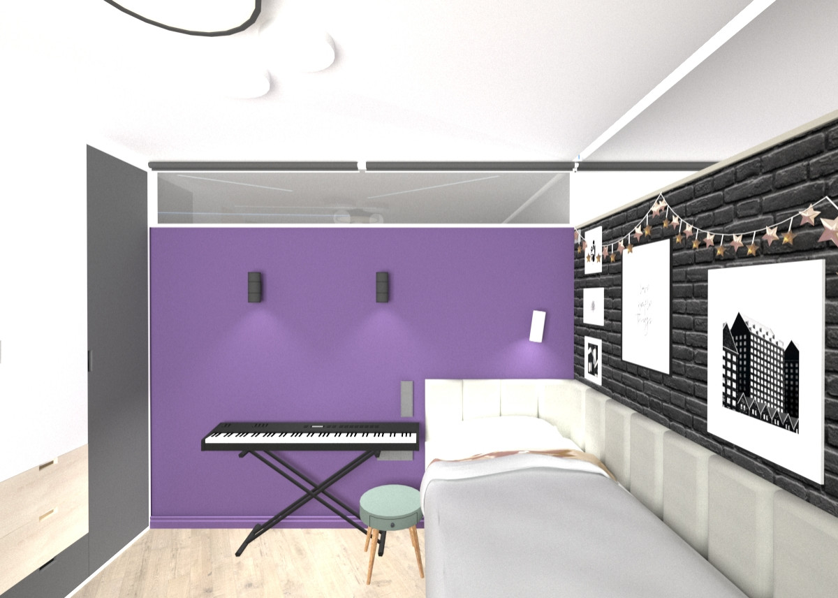 Комната для девочки-подростка 12 лет