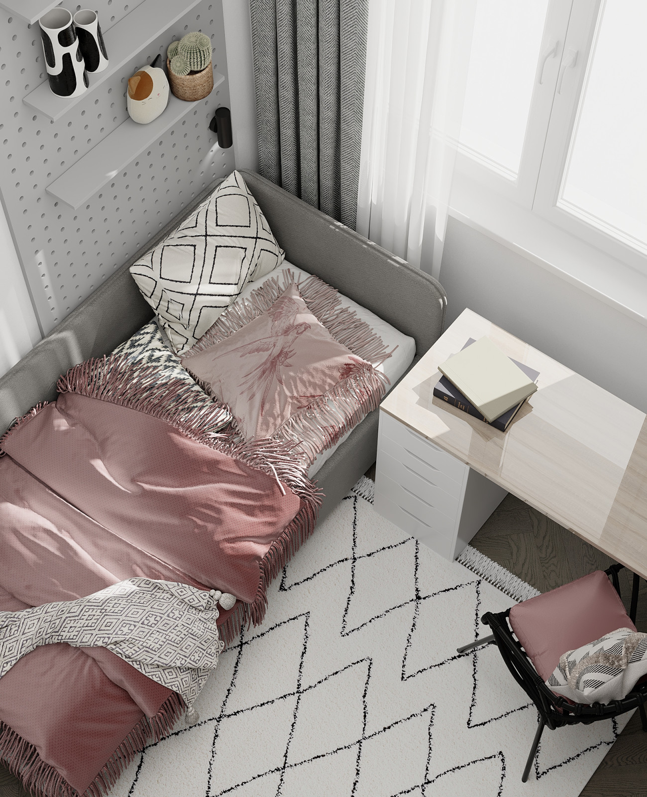 спальня для девочки-подростка