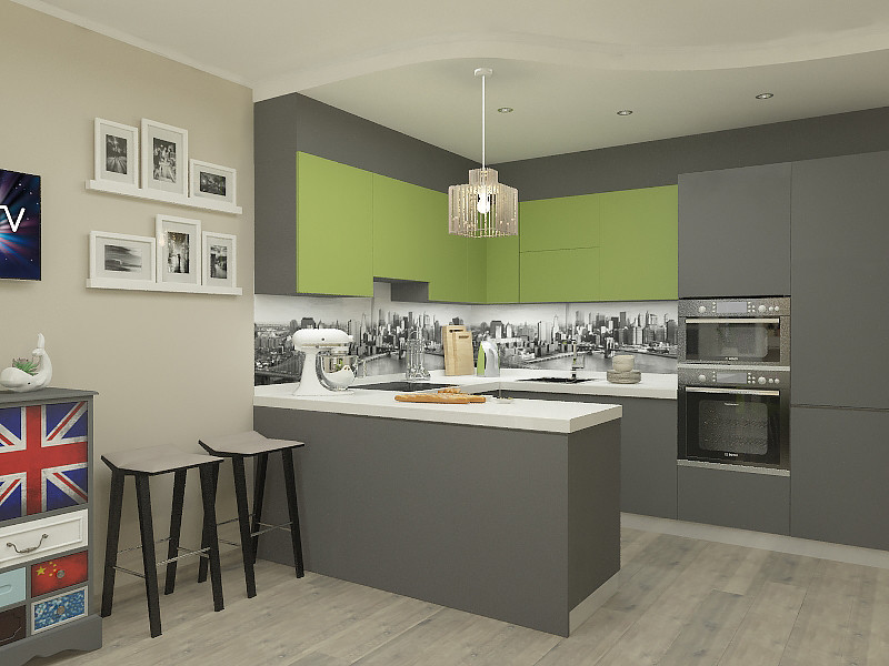 Дизайн интерьера квартиры в ЖК «Новая Охта»