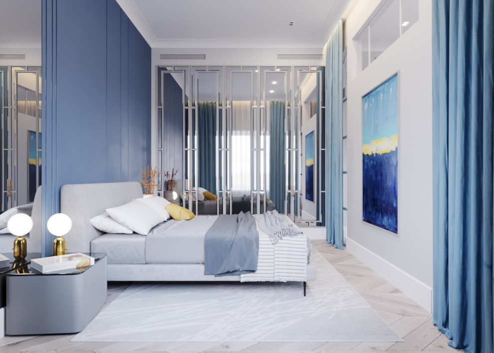 Спальня. Дизайн-проект квартиры в Москве