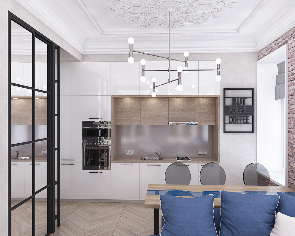 Квартира в стиле Лофт в доме XIX века.