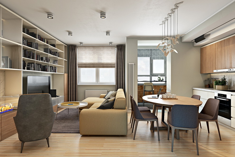 «Line». ЖК «Самоцветы». 120 м.кв.