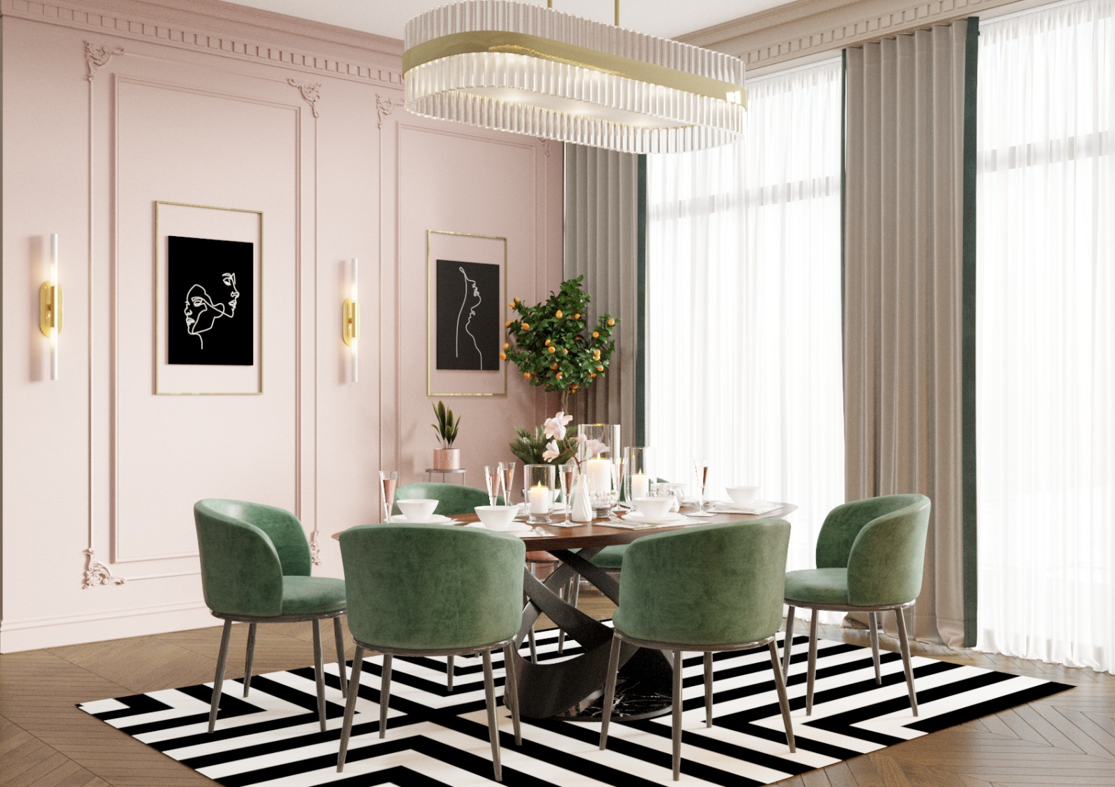 Обложка проекта: Дизайн интерьера жилого дома 270 кв м в Сочи