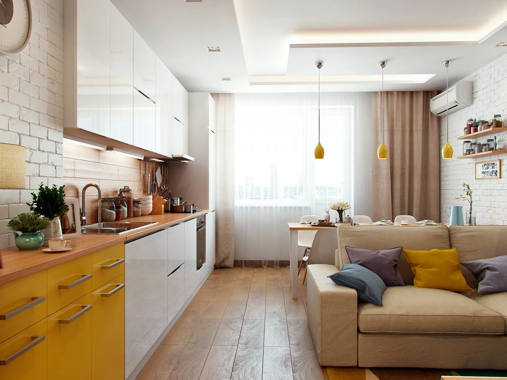 Обложка проекта: ДИЗАЙН ИНТЕРЬЕРА КУХНИ-ГОСТИНОЙ В Г. ВОРОНЕЖ