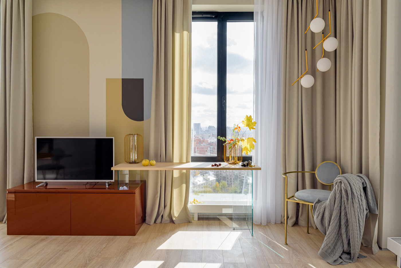 Houzz тур: Квартира в аренду — в оттенках городской панорамы