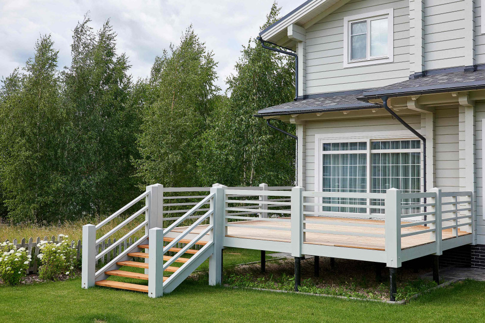 Терраса и дом