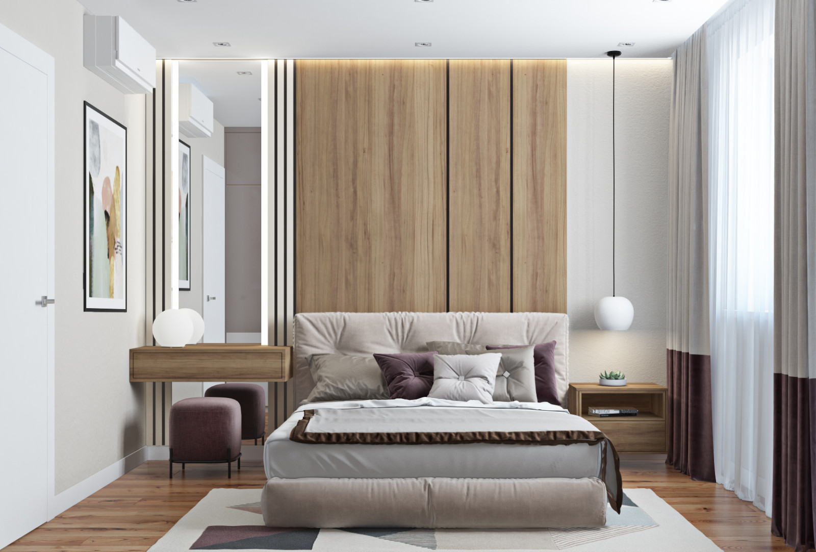 Дизайн квартиры в светлых тонах