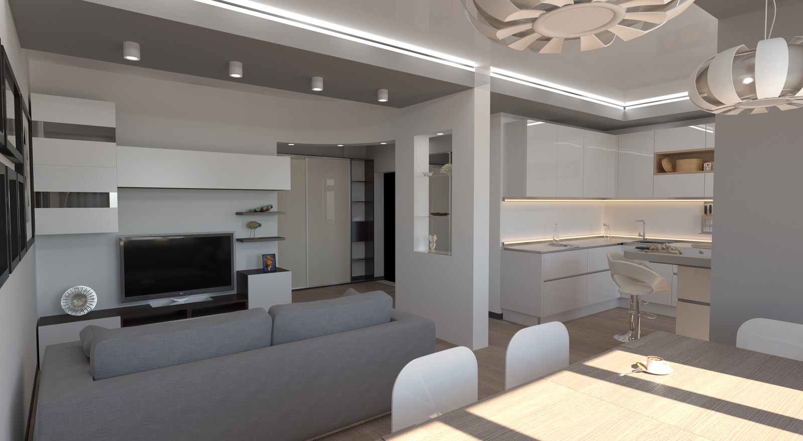 Трехкомнатная квартира