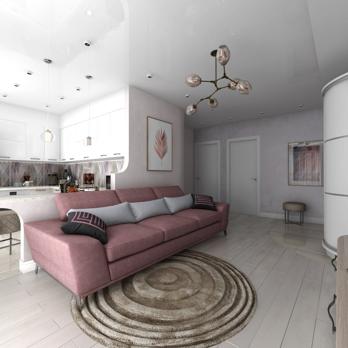 Дизайн-проект квартиры по ул. Вахова