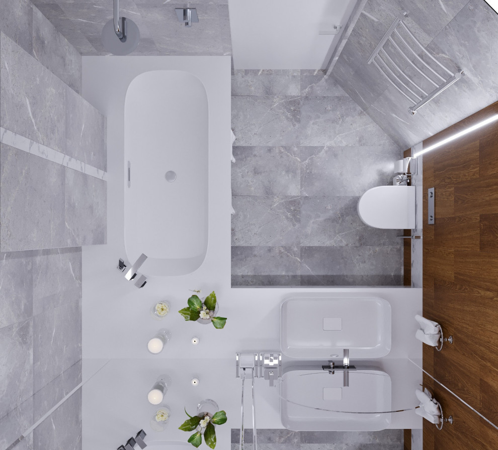 Обложка проекта: Квартира для молодого человека S = 100 кв. м.