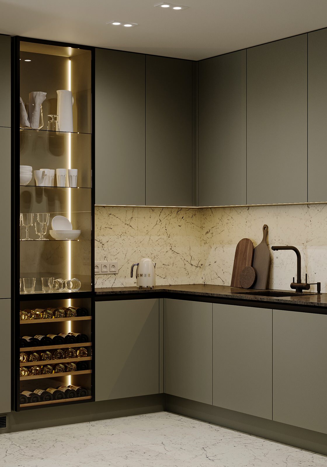 Интерьер квартиры в Москве