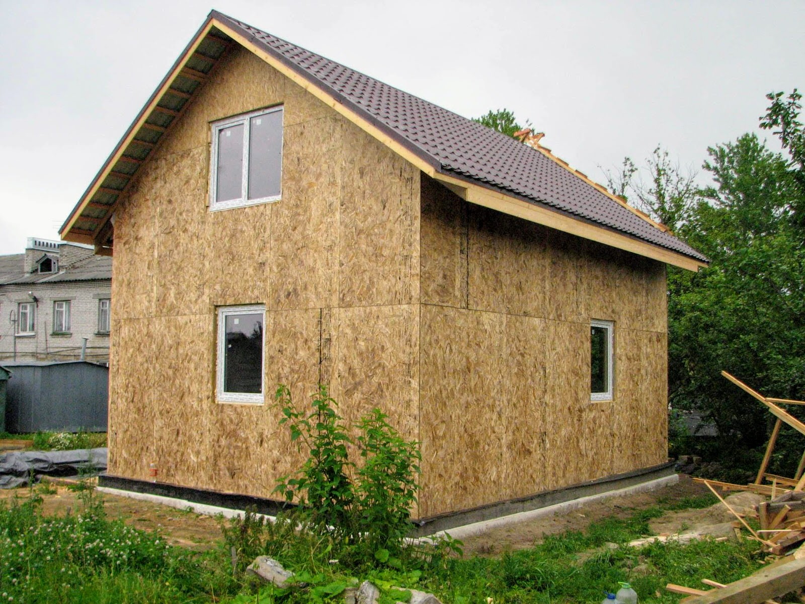 каркасные дома