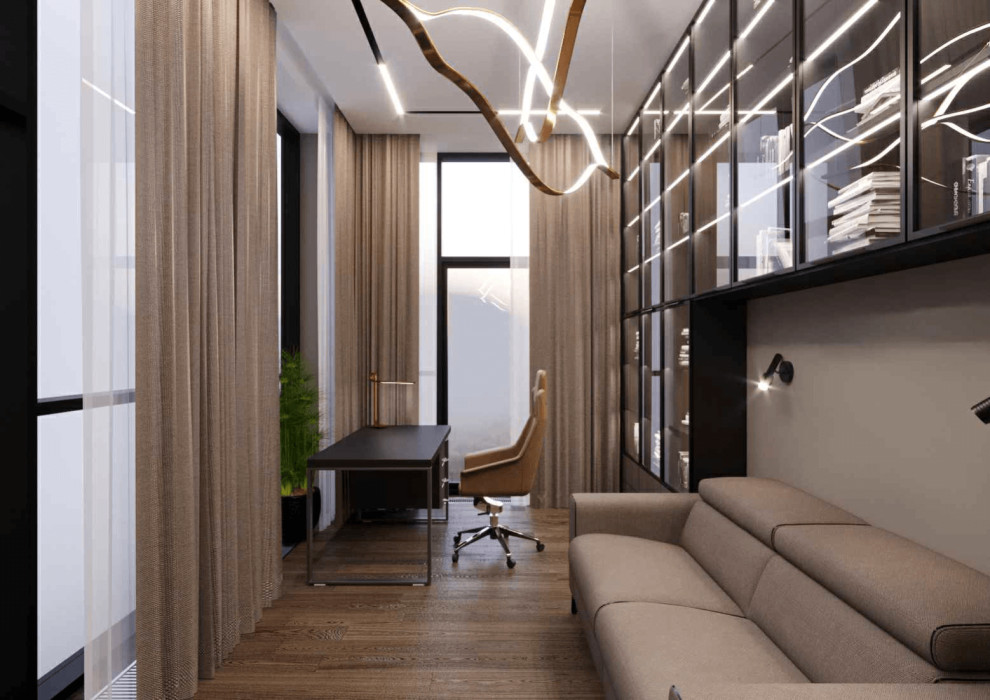 РЕМОНТ КОТТЕДЖА 275 М2 В КП ПАРК ФОНТЕ