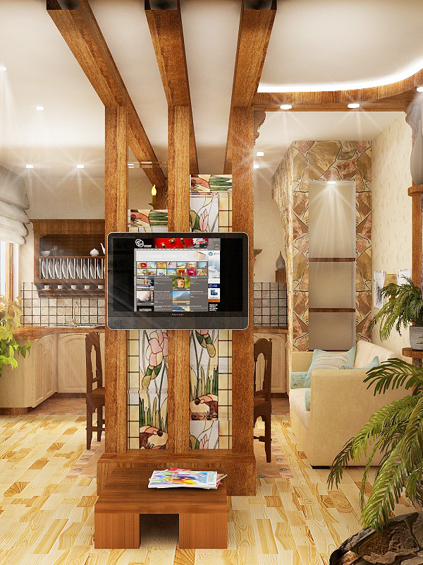 С намёком на шале