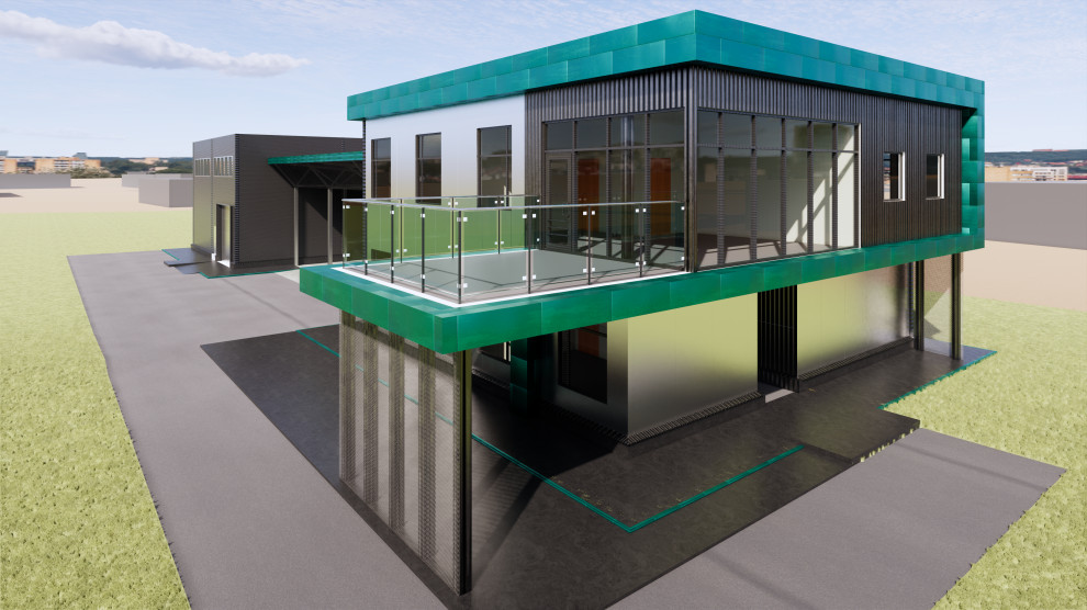 Обложка проекта: Коммерческий объект до 1500кв.м. площади