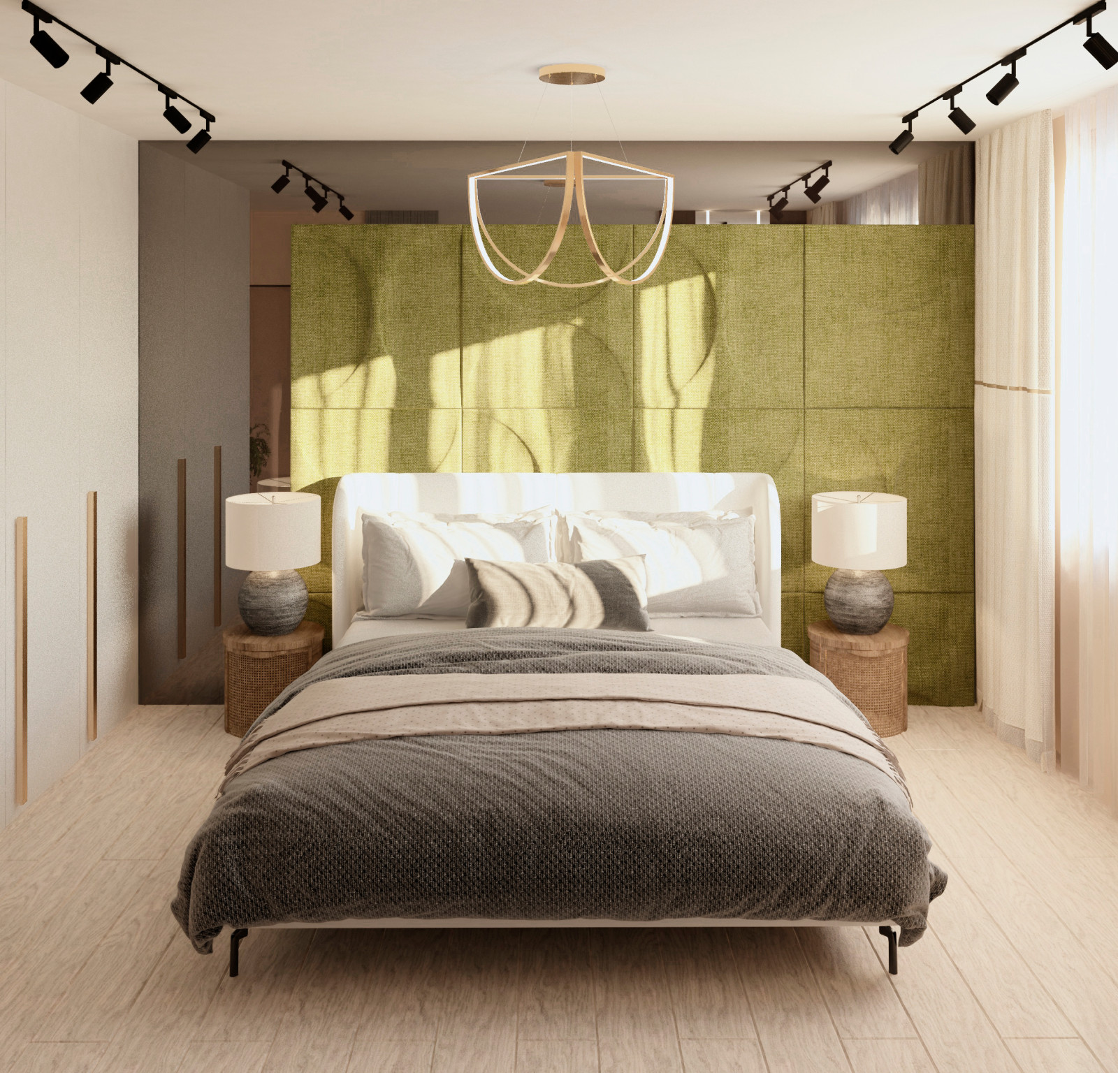 Загородный дом в светлых тонах