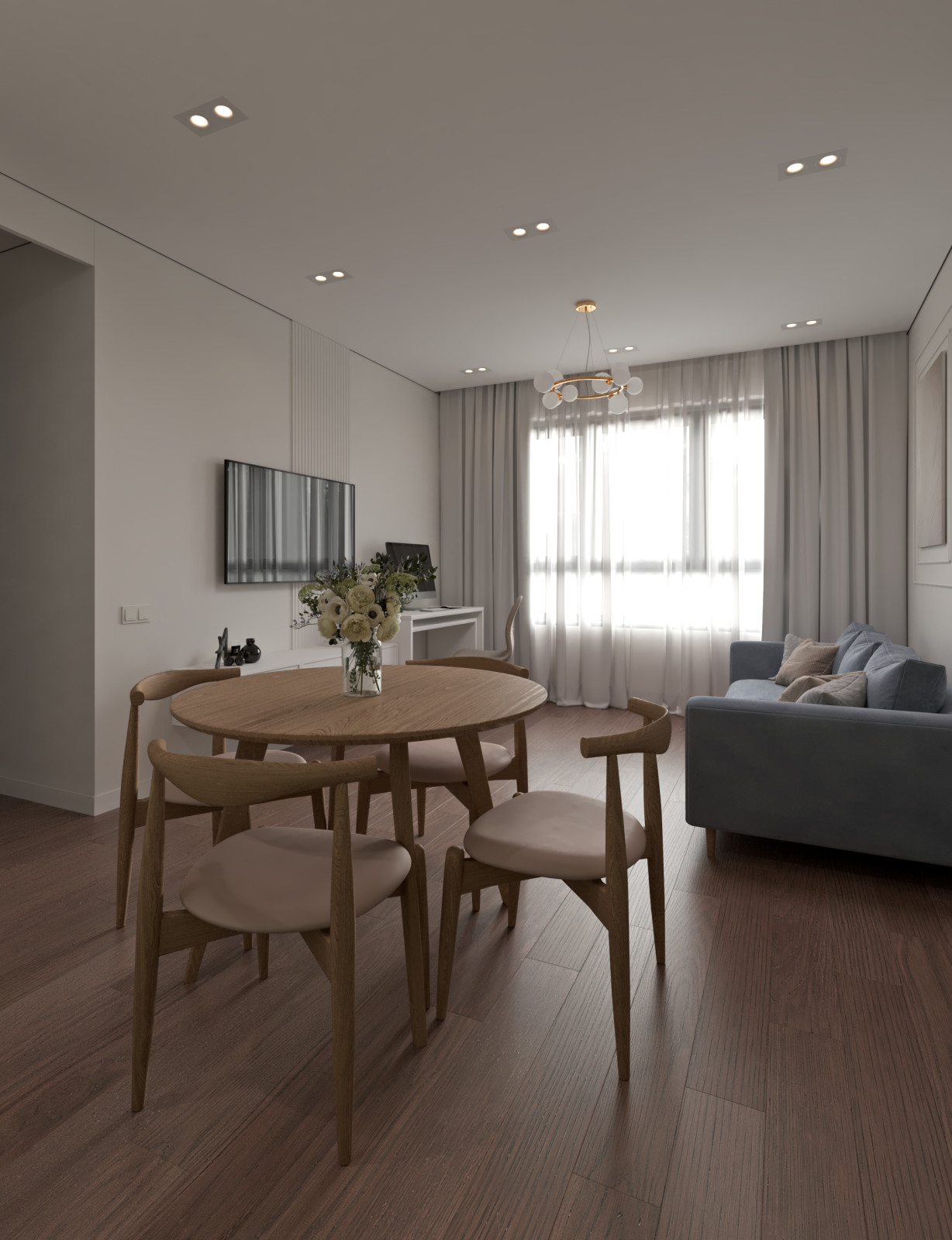 Проект квартиры ЖК Высота