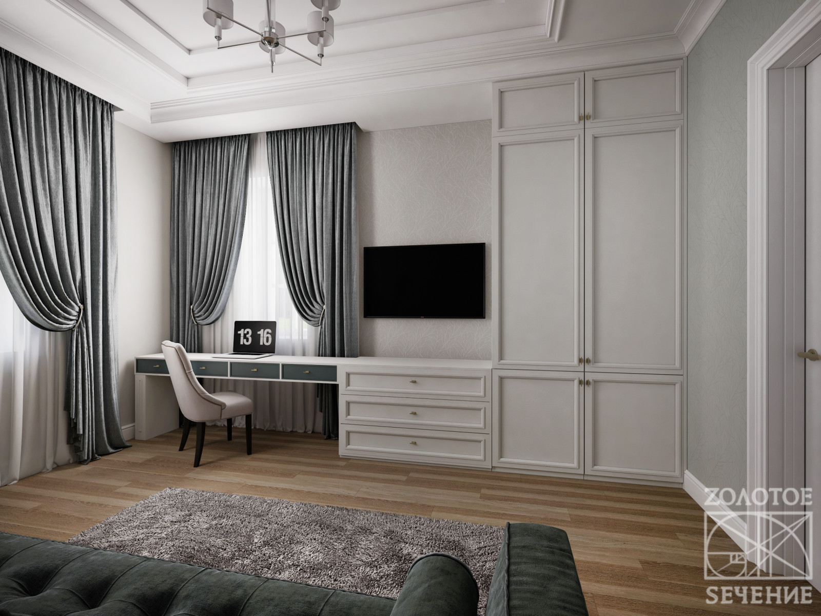 Изысканная нежность загородного дома