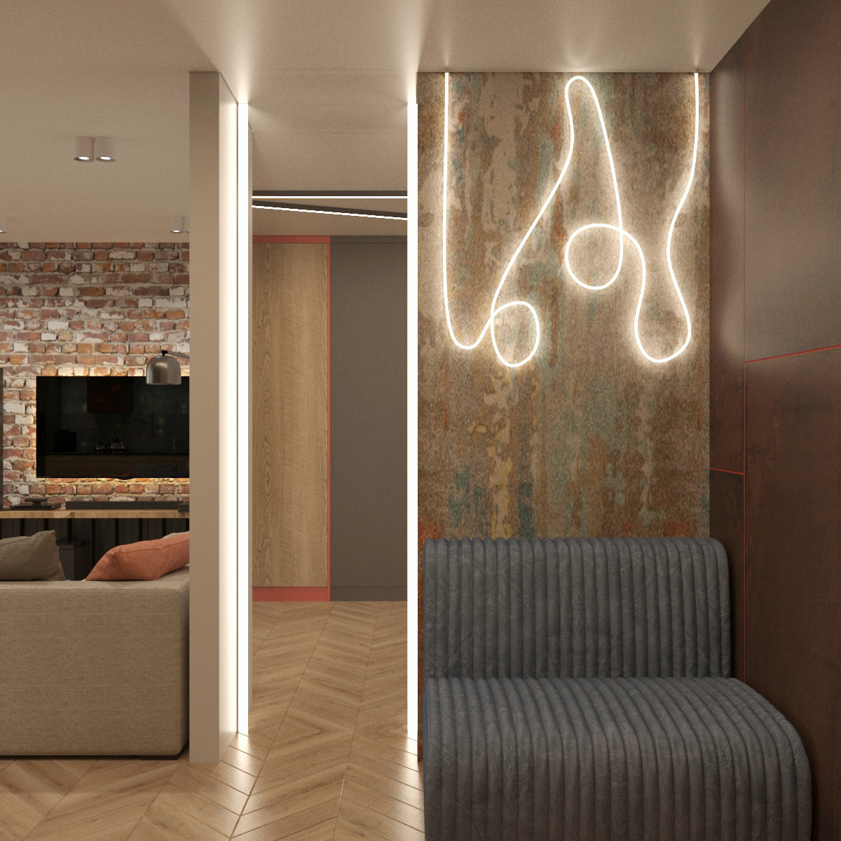 Обложка проекта: Современная квартира холостяка