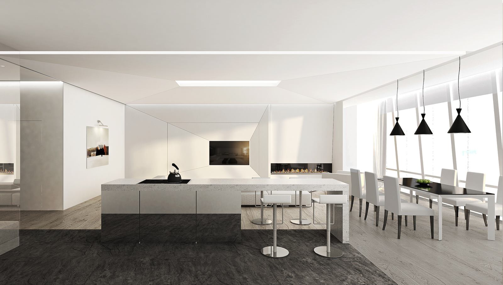 3D проект квартира "Садовые кварталы"