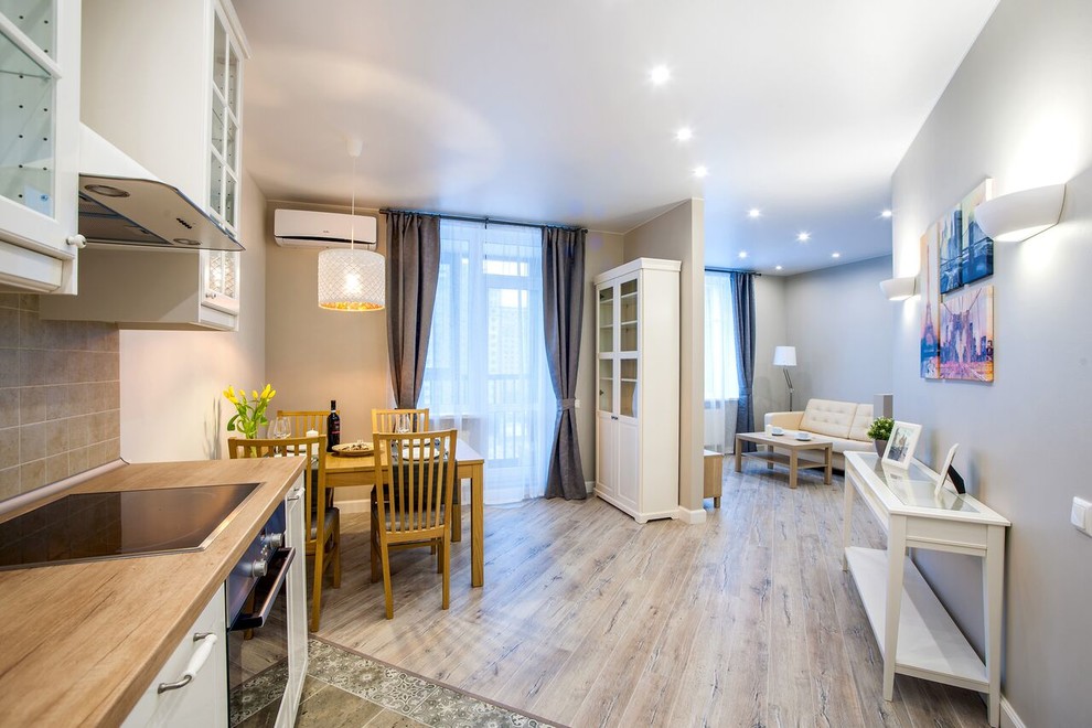 Реализованный проект квартиры-студии