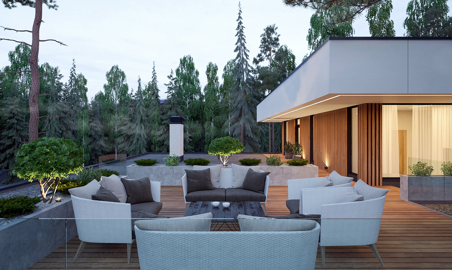 Современный дом 660 кв.м