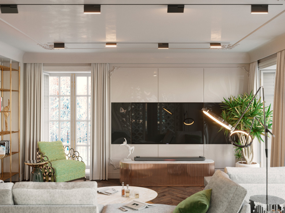 Проект элитного дома. Коттеджный поселок "Резиденции Бенилюкс" в Подмосковье.