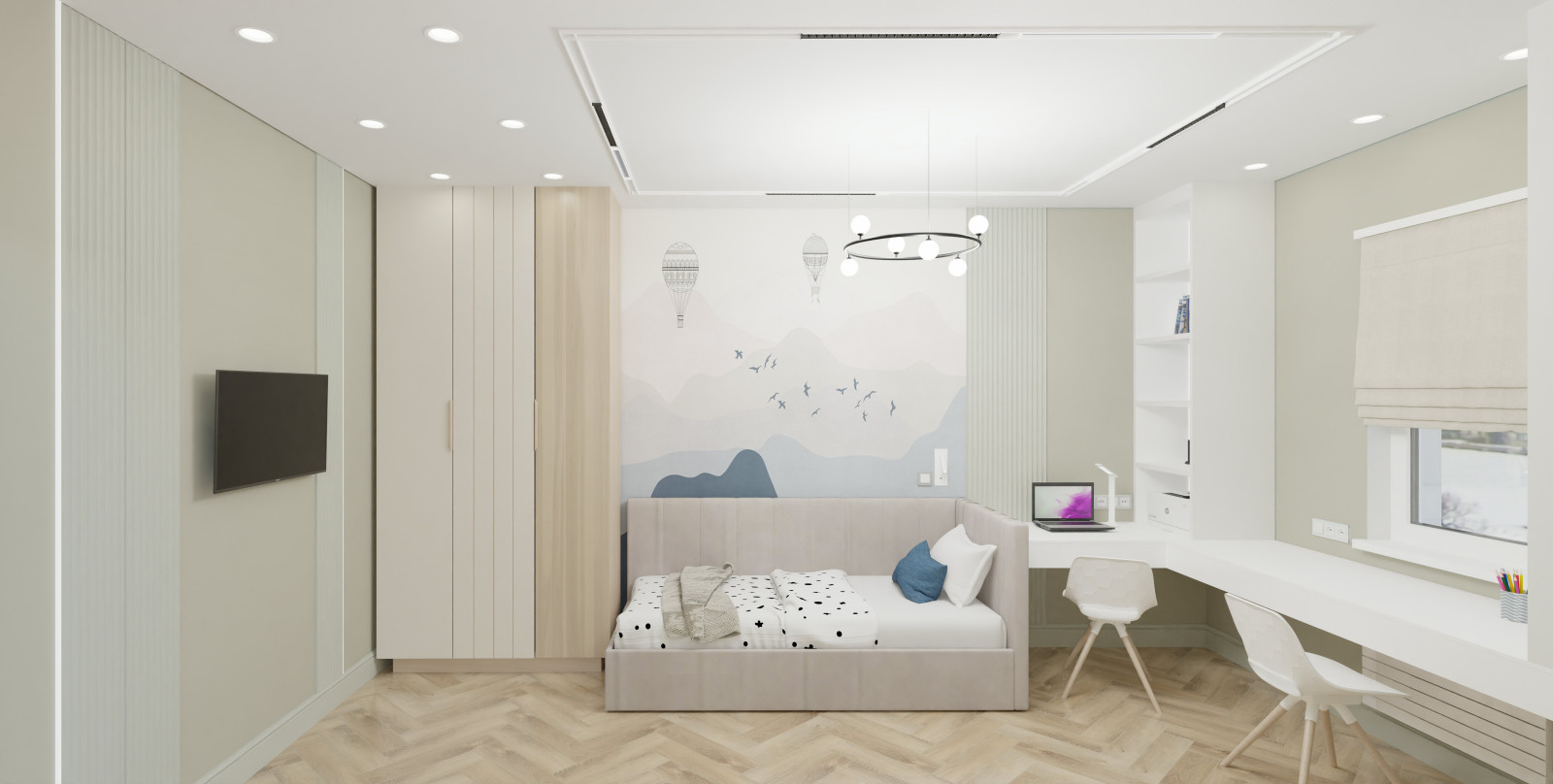 Квартира в стиле современной классики