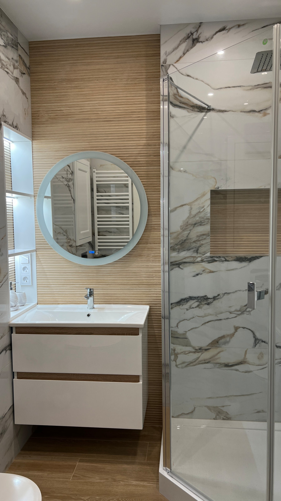 Реализованный дизайн-проект ЖК Суздальская